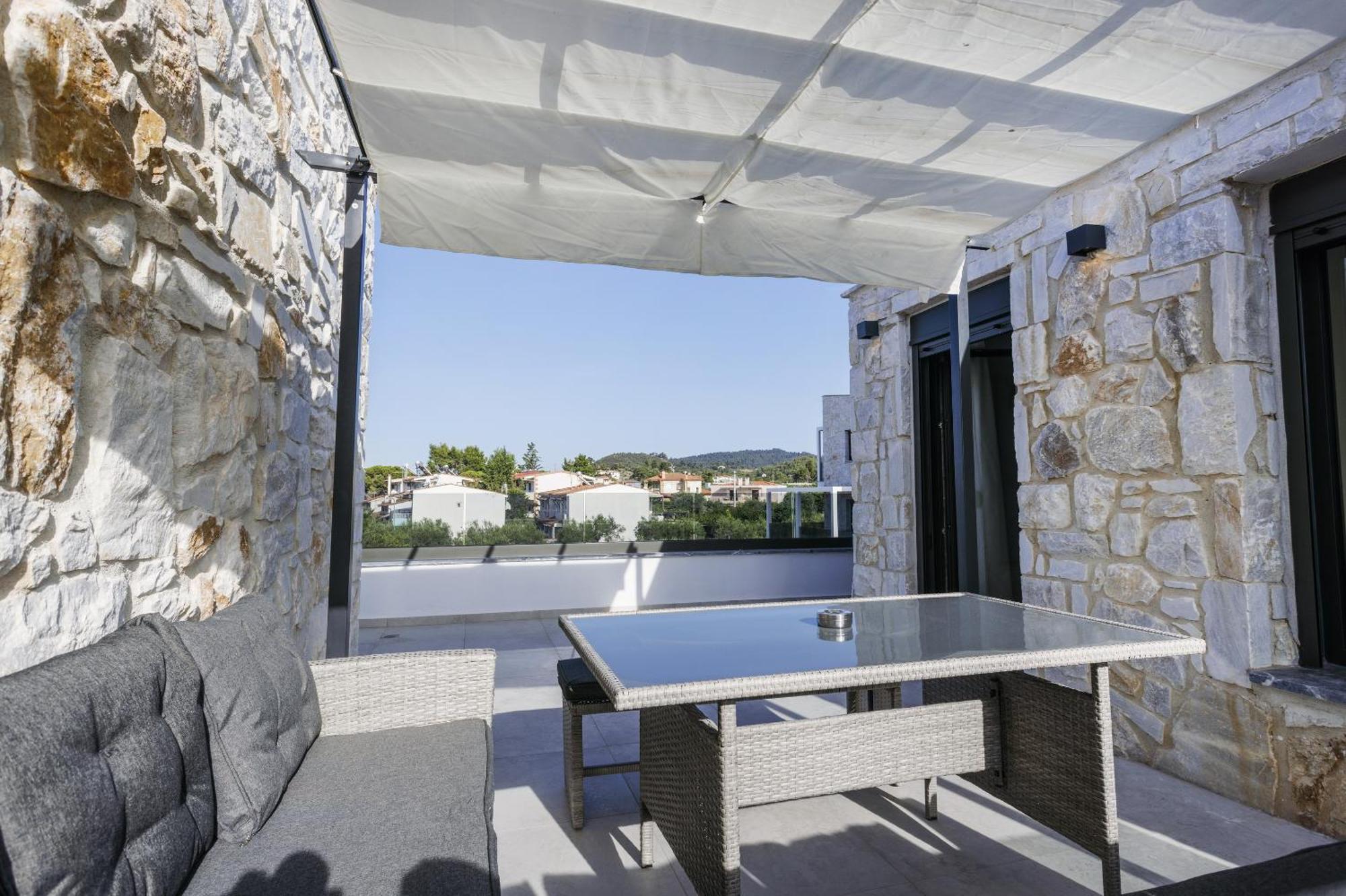 Rigas Boutique Rooms Pefkochori Exterior photo
