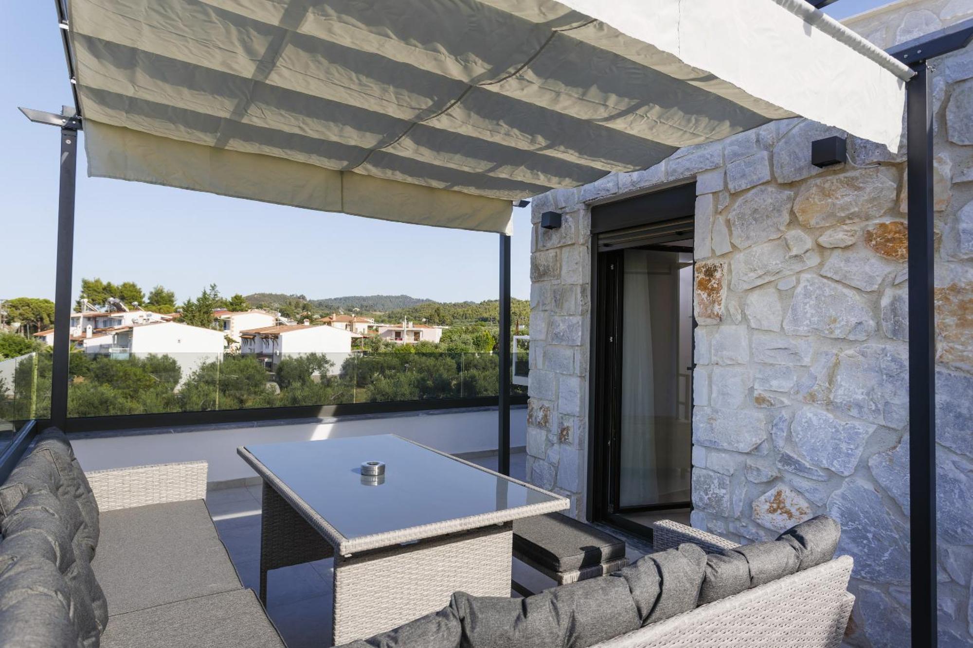 Rigas Boutique Rooms Pefkochori Exterior photo